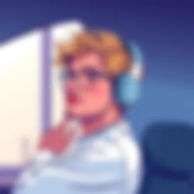 Quiet Headphones for Casual Use User enjoying quiet headphones in a casual setting