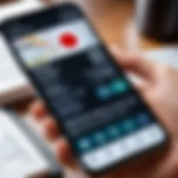 A smartphone displaying a Japanese translation app interface
