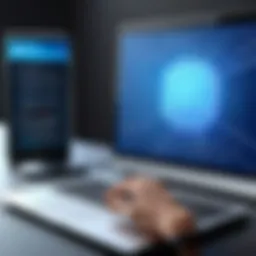 Visual representation of remote access through a web browser