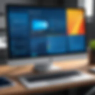 Remote Desktop Software Interface Visual representation of remote desktop software interface