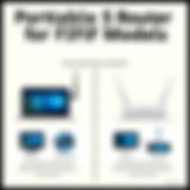Comparison of Portable WiFi Router Models Side-by-side comparison of different portable WiFi router models