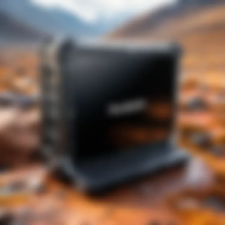 Ruggedized PC in a challenging outdoor environment