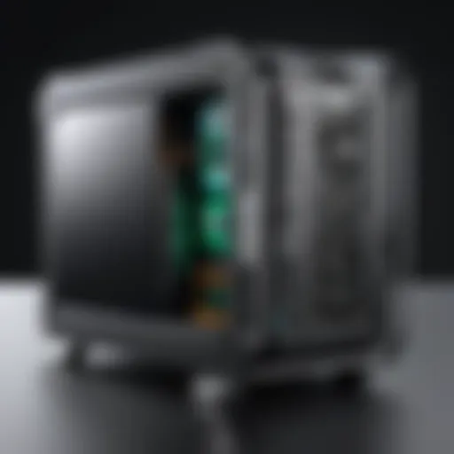 Ruggedized PC showcasing its robust design