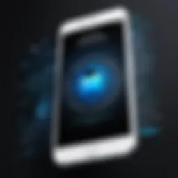 Visual representation of iPhone security features