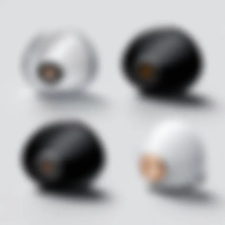 Comparison of Samsung Buds Pro eartips with other popular eartip designs