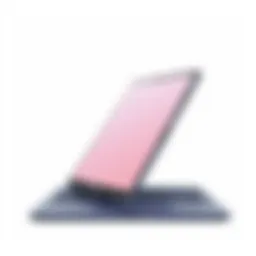 Front view of Samsung Galaxy Book Pro showcasing its sleek profile