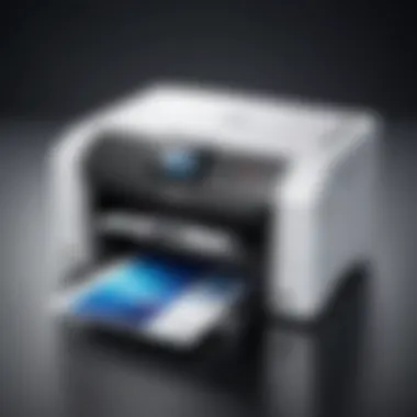 Laser printer designed for high-speed printing