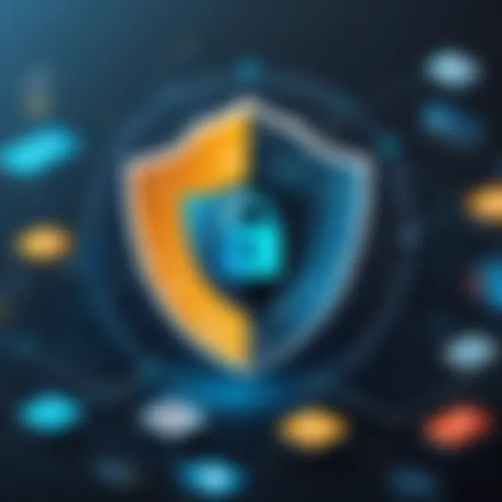 A visualization of data privacy features in smart security apps