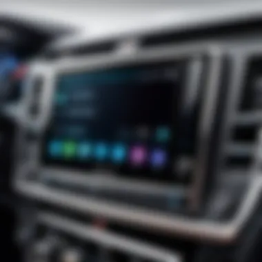Premium Double Din Radio Design Premium double din radio design with touchscreen interface