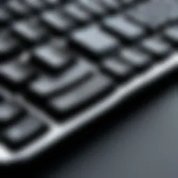 Ergonomic design of a keyboard promoting healthy posture