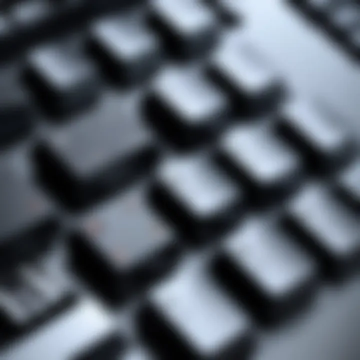 Different types of keyboard switches showcasing their mechanisms