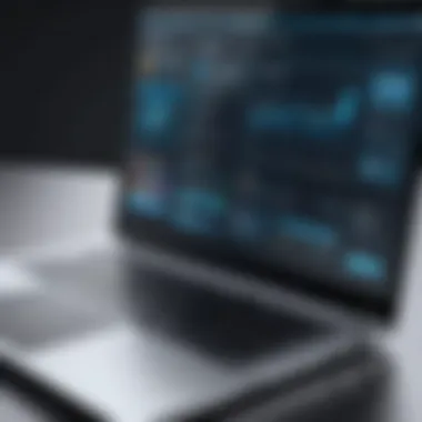 User-Friendly Laptop Interface User-friendly interface of a laptop