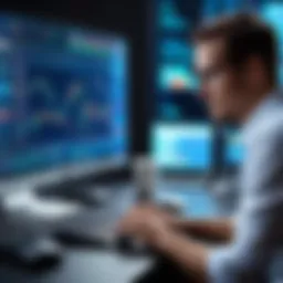 Illustration of algorithmic trading concepts