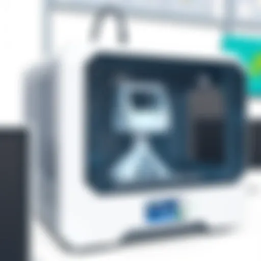 Cutting-edge Ultimaker 3D printer showcasing advanced technology