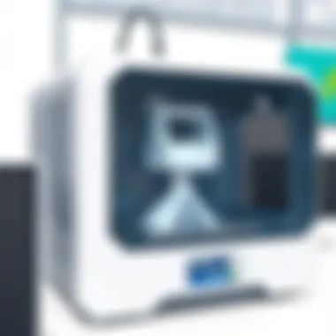 Ultimaker 3D Printer Technology Cutting-edge Ultimaker 3D printer showcasing advanced technology