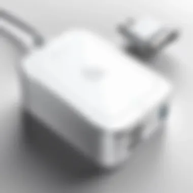 Sleek and Innovative Charger Design Innovative iPhone charger with sleek design