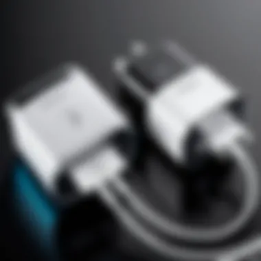 Performance Metrics of iPhone Chargers Performance metrics comparison of iPhone chargers