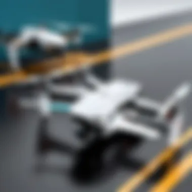 Applications of Auto Follow Technology Illustration demonstrating auto follow technology in various applications.