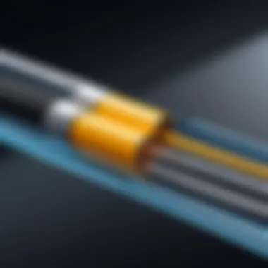 Construction of Double Ended C Cords Diagram illustrating the construction of double ended C cords