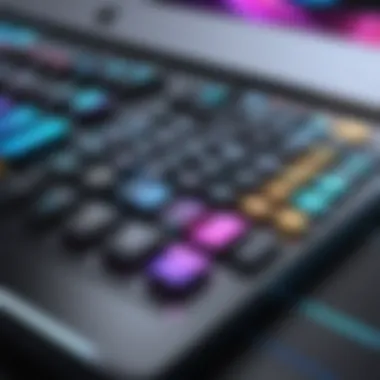 Advanced Key Configurations in Final Cut Pro Visual representation of advanced key configurations
