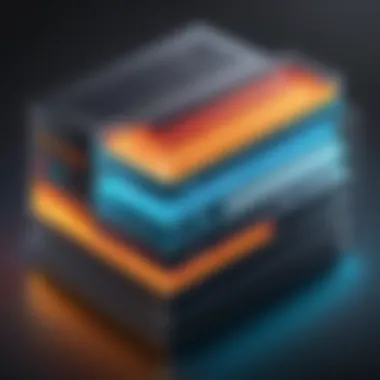 A diagram illustrating the layers of a firewall
