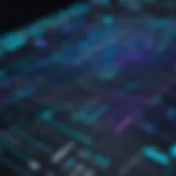 A sophisticated graph visualization tool interface showcasing complex data relationships