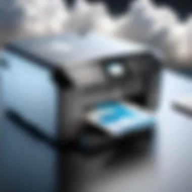 Cloud integration capabilities of HP+ printers