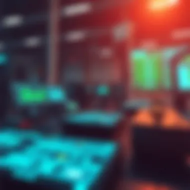 A futuristic representation of trends in industrial automation technology