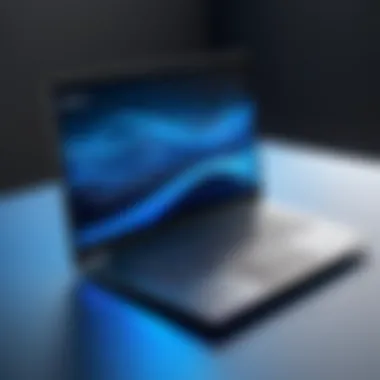 Innovative features of Intel Evo laptops highlighted in a visual representation