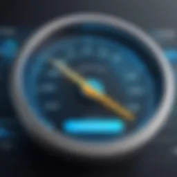 A visual representation of internet speed testing tools