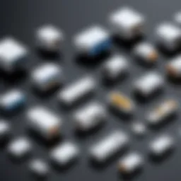 Overview of different types of LAN connectors