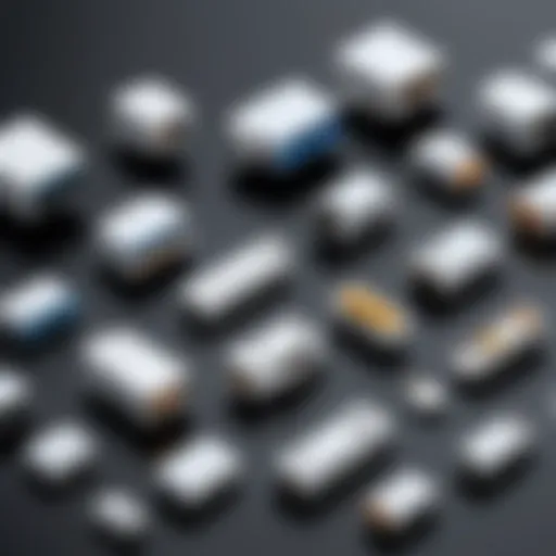 Overview of different types of LAN connectors