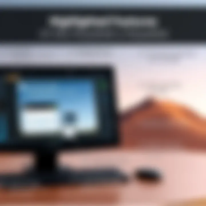 Highlighted features of ON1 Photo RAW in use