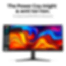 High-resolution display showcasing vibrant colors