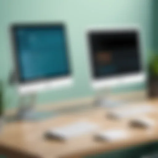 A visual representation comparing Freshdesk and Freshservice features