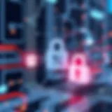 Secure data transmission through a VPN