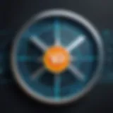 Visual representation of VPN encryption