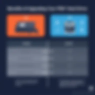 Comparison chart showcasing benefits of upgraded hard drives