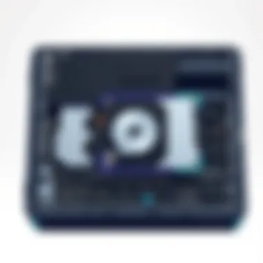 View of the PS4 internal components after opening the console