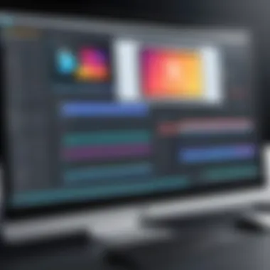 A screenshot of user-friendly video editing software interface