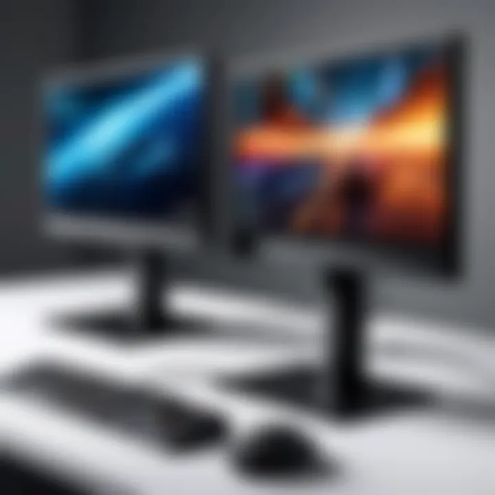 Different panel technologies used in gaming monitors