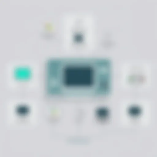 Architecture diagram of a Windows 3270 emulator