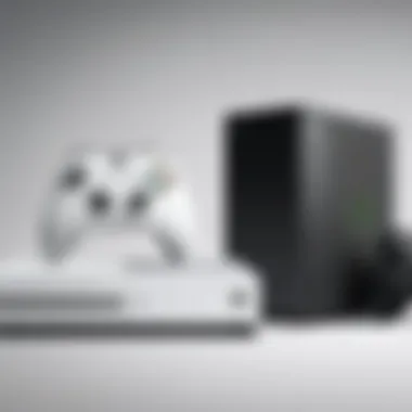 Comparison of Xbox One S and Xbox Series S consoles